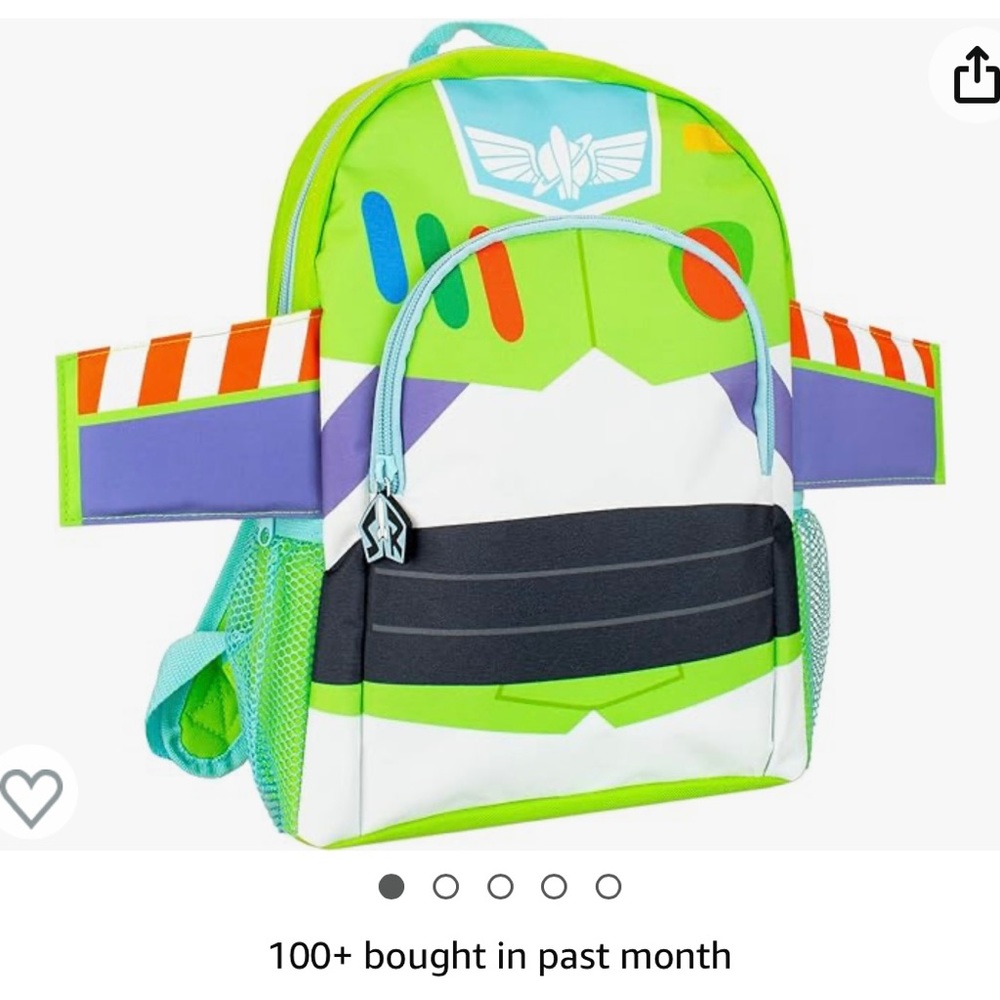 Buzz light year backpack NWT